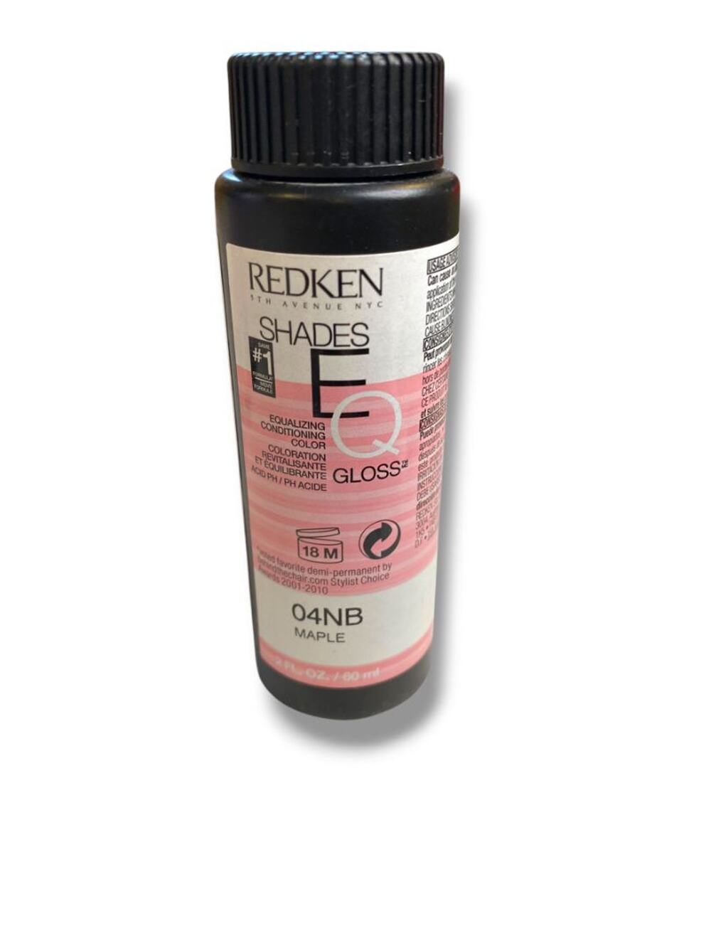 Redken New Shades EQ Gloss Equalizing Conditioner 04NB Maple 2oz